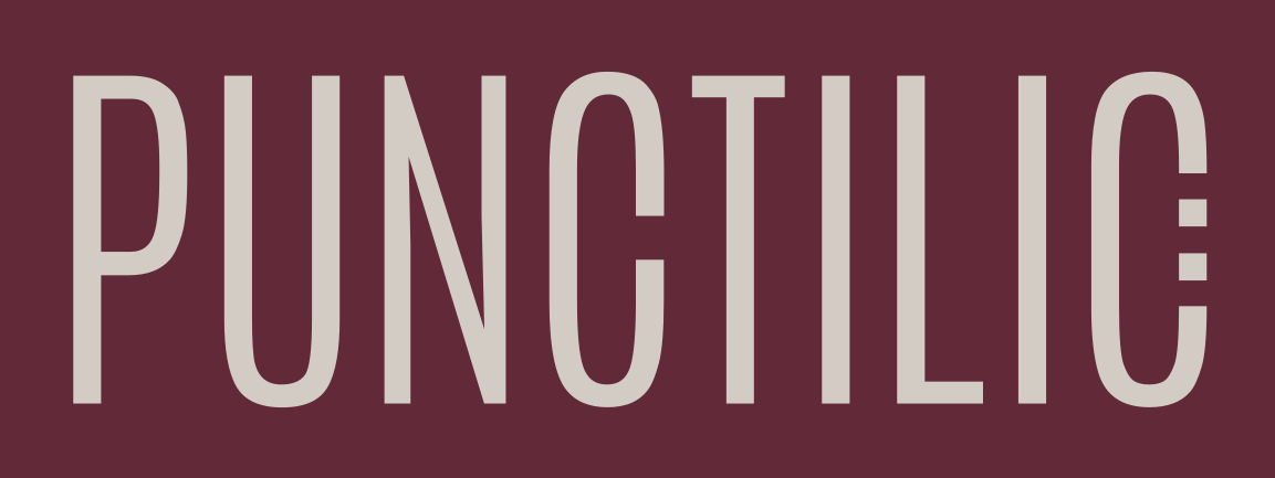 larger punctilio logo